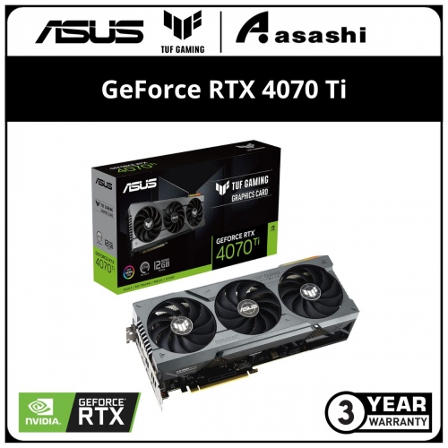 ASUS TUF Gaming GeForce RTX 4070 Ti 12GB GDDR6X Graphic Card