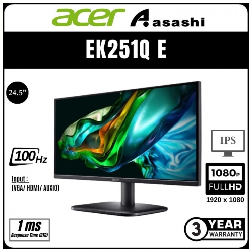 Acer EK251Q E 24.5