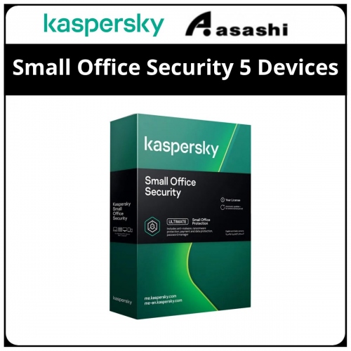 Kaspersky Small Office Security 5 Devices (1 Server + 4 PC)
