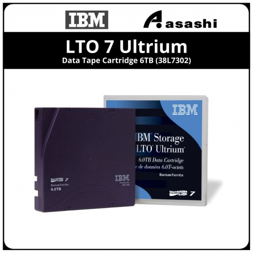 IBM LTO 7 Ultrium Data Tape Cartridge 6TB (38L7302)