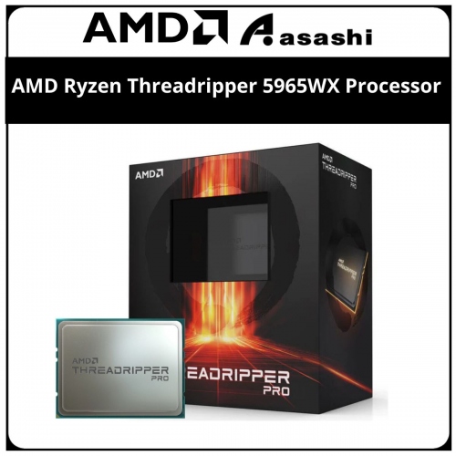 AMD Ryzen Threadripper 5965WX Processor - 24C/48T