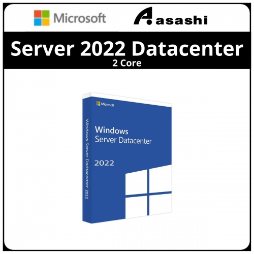 Windows Server 2022 Datacenter - 2 Core (NCE COM BAS PER 1TM)
