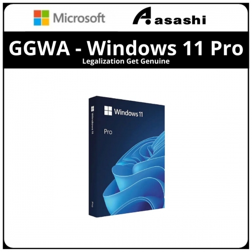Windows GGWA - Windows 11 Pro - Legalization Get Genuine (NCE COM BAS PER 1TM) (DG7GMGF0L4TL:0003)