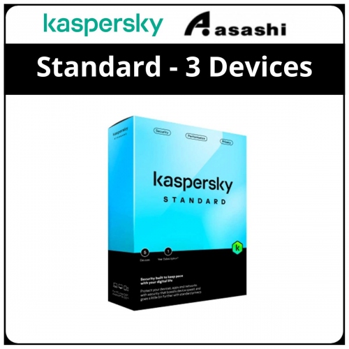 Kaspersky Standard - 3 Devices 1 Year