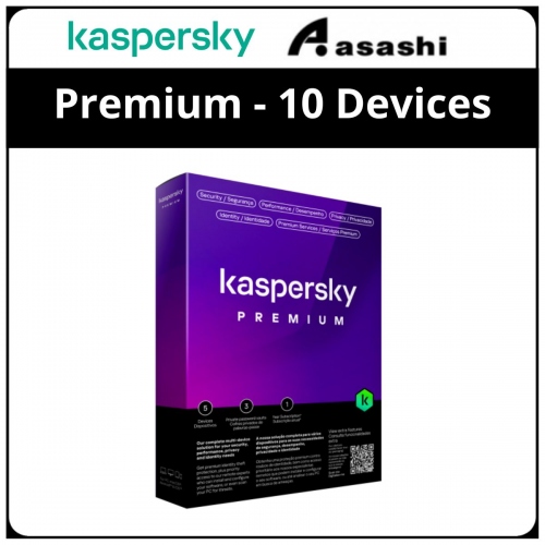 Kaspersky Premium - 10 Devices 1 Year (AC Via Email)