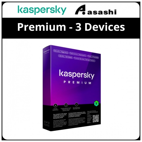 Kaspersky Premium - 3 Devices 1 Year