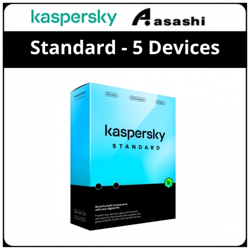 Kaspersky Standard - 5 Devices 1 Year