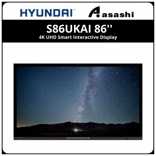 Hyundai S86UKAI 75'' 4K UHD Smart Interactive Display