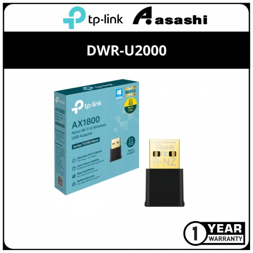 TP-Link Archer TX20U Nano AX1800 Dual Band WiFI 6 USB Adapter