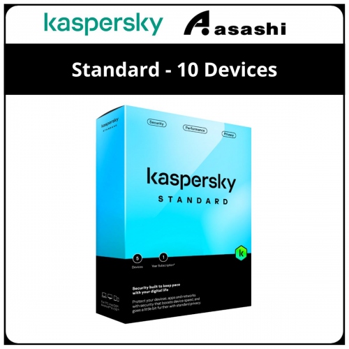 Kaspersky Standard - 10 Devices 1 Year