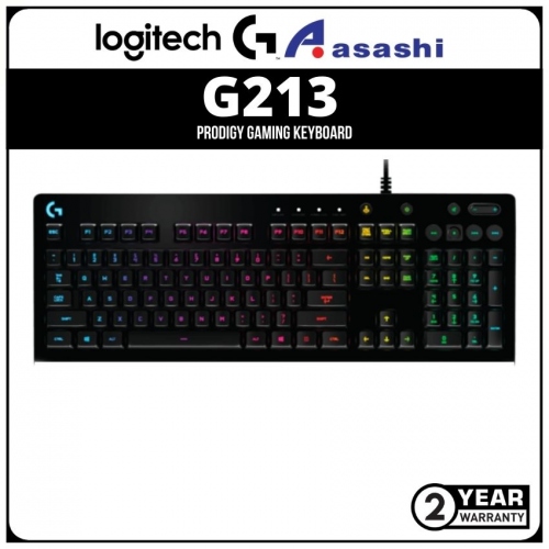 EOL - Logitech G213 Prodigy Gaming Mech-Dome Keyboard