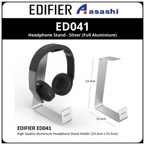 Edifier ED041 Headphone Stand - Silver (Full Aluminium)