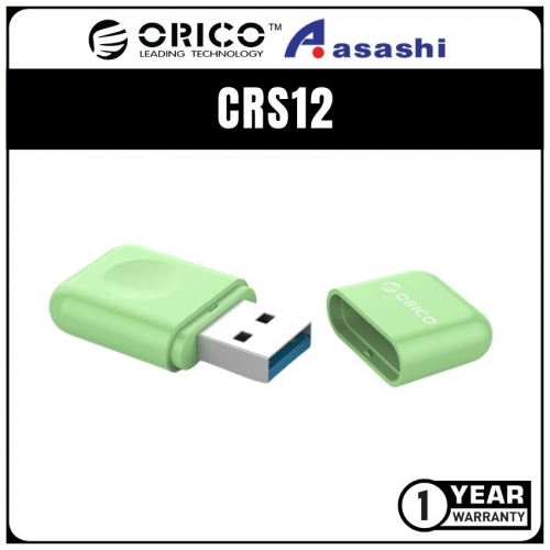 ORICO CRS12 USB3.0 TF Card Reader - Green(1 yrs Limited Hardware Warranty)