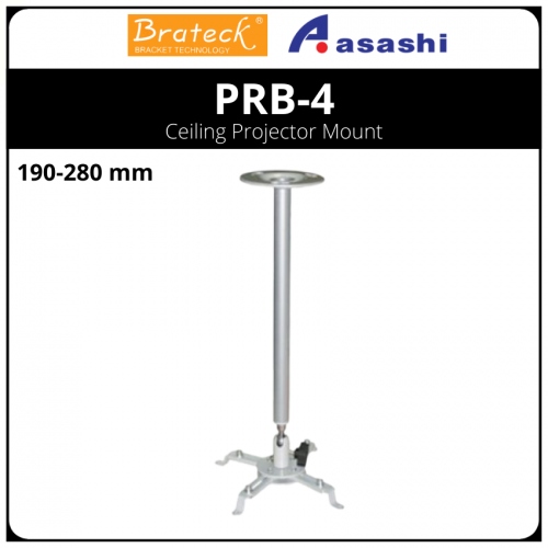 Brateck PRB-4 Ceiling Projector Mount - up to 10KG