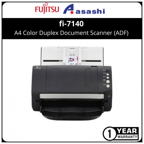 Fujitsu fi-7140 A4 Color Duplex Document Scanner (ADF)