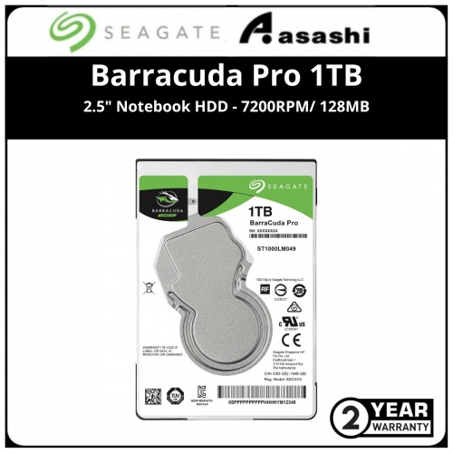 Seagate Barracuda Pro 1TB 2.5