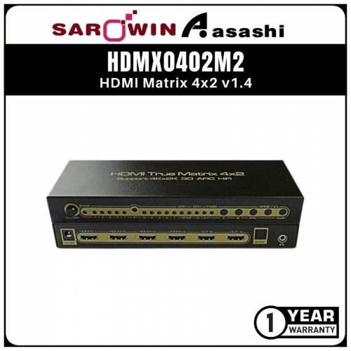 SAROWIN HDMX0402M2 HDMI Matrix 4x2 v1.4