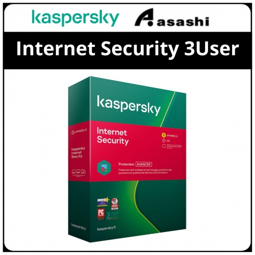 Kaspersky Internet Security 3User 1Year