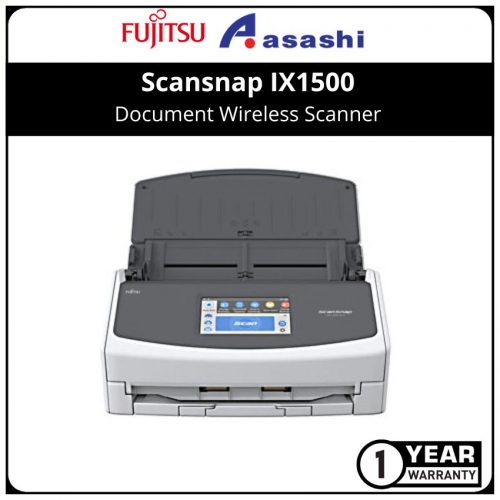 Fujitsu Scansnap IX1500 Document Wireless Scanner