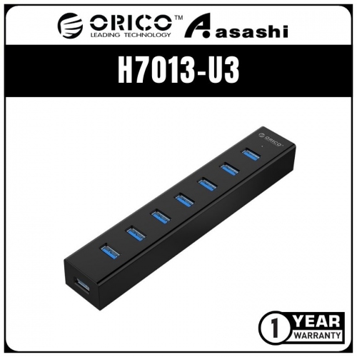 ORICO H7013-U3 7 port USB3.0 Hub (1 yrs Limited Hardware Warranty)