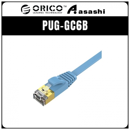 ORICO PUG-GC6B-10 1m CAT6 Flat Gigabit Ethernet Cable
