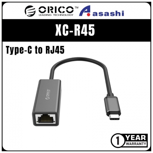 ORICO XC-R45 Type-C to RJ45 Gigabit Ethernet port (1 yrs Limited Hardware Warranty)