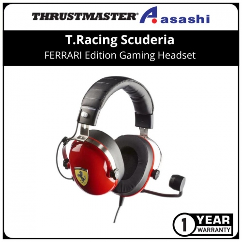 Thrustmaster T.Racing Scuderia FERRARI Edition Gaming Headset (1 Yrs Limited Hardware Warranty)