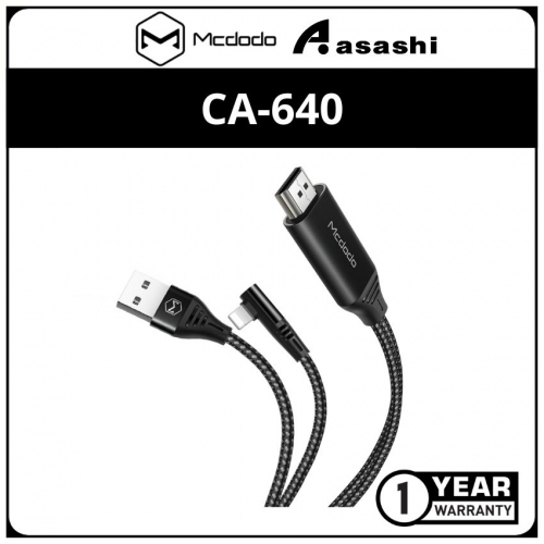 Mcdodo CA-6400 Lightning to HDMI Cable - 2M