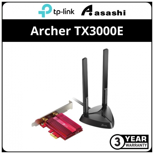 TP-Link Archer TX3000E AX3000 Wi-Fi 6 Bluetooth 5.0 PCI Express Adapter