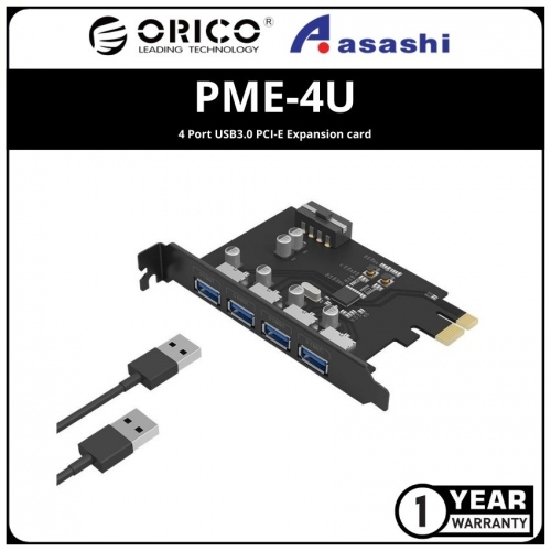 ORICO PME‐4U 4 Port USB3.0 PCI‐E Expansion card