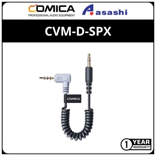 Comica CVM-D-SPX Audio Cable Adapter
(TRS 3.5mm Male--TRRS for Smartphone)