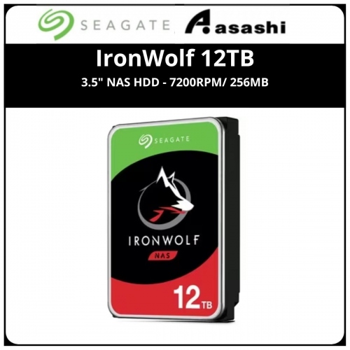 Seagate IronWolf 12TB 3.5