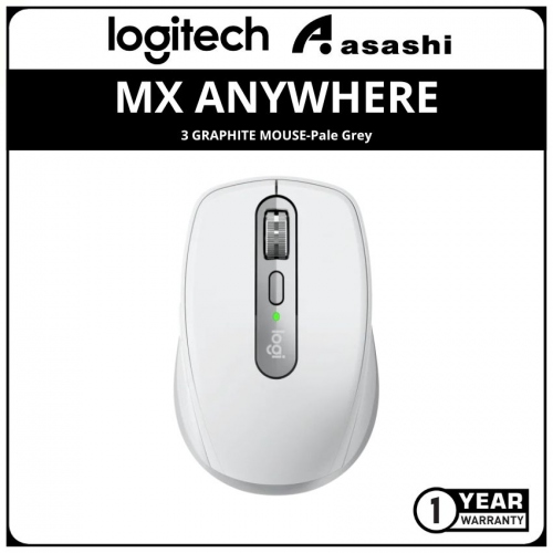 LOGITECH MX ANYWHERE 3 GRAPHITE MOUSE-Pale Grey(910-005993)