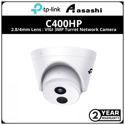 TP-LINK C400HP-2.8 VIGI 3MP Turret Network Camera