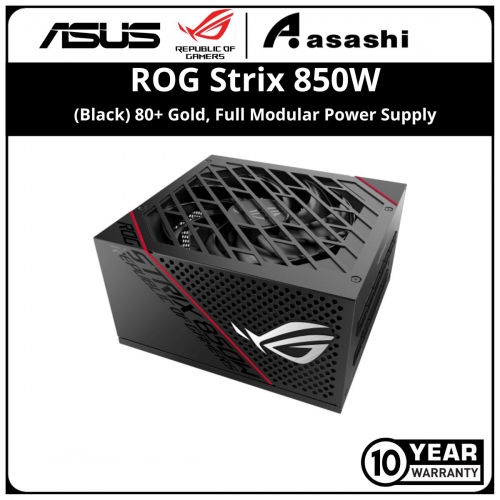 ASUS ROG Strix 850G 80+ Gold, Full Modular Power Supply (10 Years Warranty)
