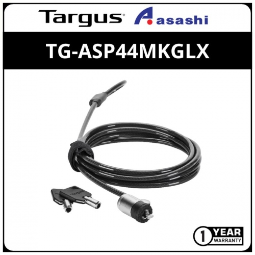 TARGUS (TG-ASP44MKGLX-25-66) Slimline (Slim Lock Head) T-Lock Keyed Cable Lock -25pcs