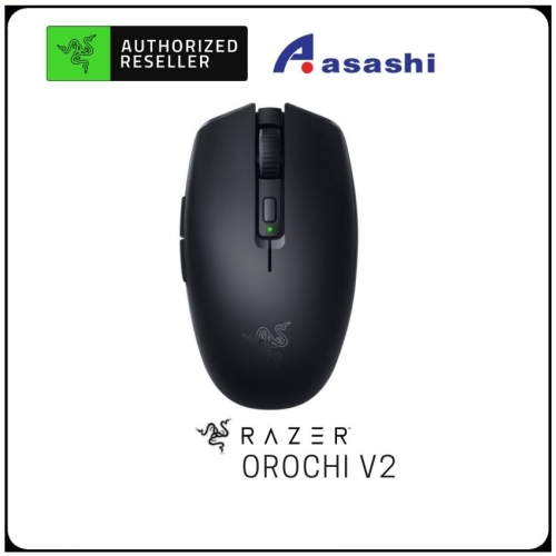 PROMO - Razer Orochi V2 - Black 2nd-gen Mech. Mouse Switch, 60g ultra-lightweight, up to 950 hrs Batt Life (6 buttons, 18,000dpi 5G Optical) RZ01-03730100-R3A1