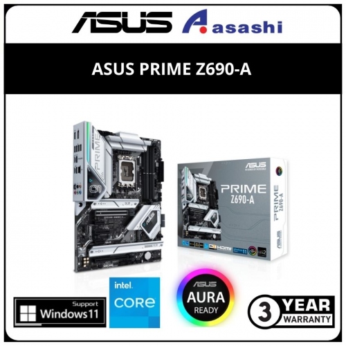 ASUS PRIME Z690-A (DDR5, LGA1700) ATX Motherboard