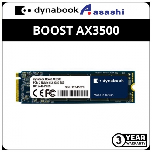 Dynabook Boost AX3500 256GB M.2 2280 PCIE Gen3 x4 NVMe SSD