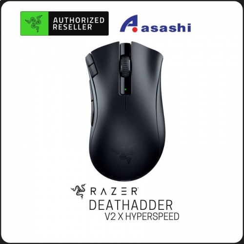 PROMO - Razer DeathAdder V2 X HyperSpeed - Wireless Bluetooth Gaming Mouse with Best-In-Class Ergonomics