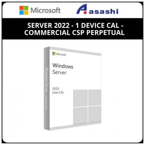 Microsoft Windows Server 2022 - 1 Device CAL - Commercial CSP Perpetual
