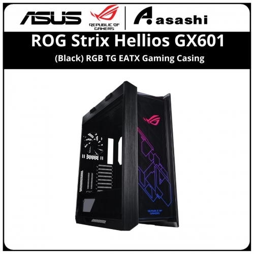 ASUS ROG Strix Helios GX601 (Black) RGB TG EATX Gaming Casing (4x 14cm Fan)