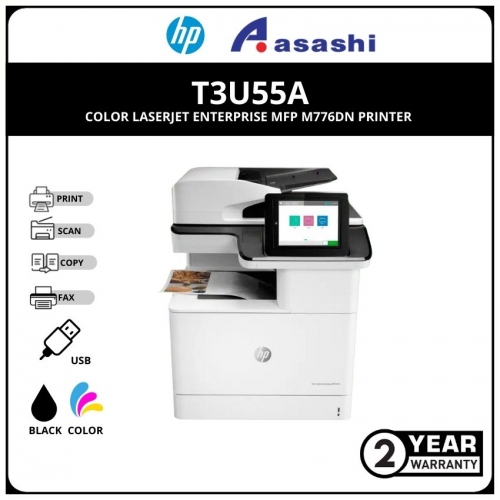 HP Color LaserJet Enterprise MFP M776dn Printer T3U55A
