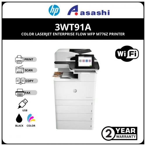 HP Color LaserJet Enterprise MFP M776z Printer 3WT91A