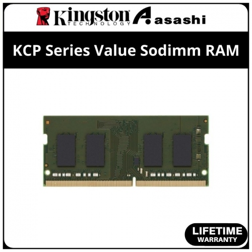 Kingston DDR4 8GB 3200MHz KCP Series Value Sodimm Ram - KCP432SS8/8
