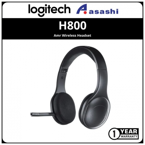 Logitech H800 - Amr Wireless Headset (1 yrs Limited Hardware Warranty)
