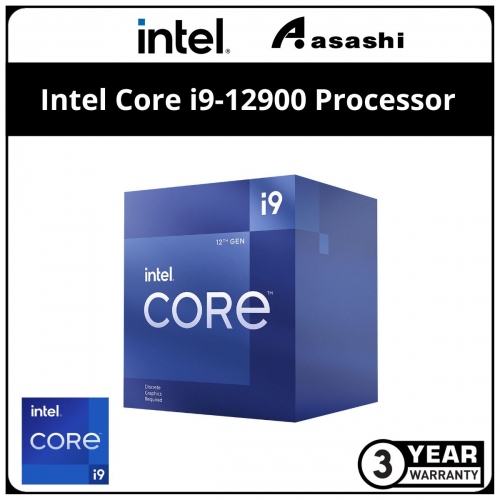 Intel Core i9-12900 Processor (30M Cache, up to 5.10 GHz, 16C/24T) LGA1700