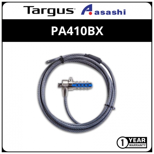 Targus (PA410BX) Defcon Numeric Cable Lock (1 yrs Manufacturer Warranty)