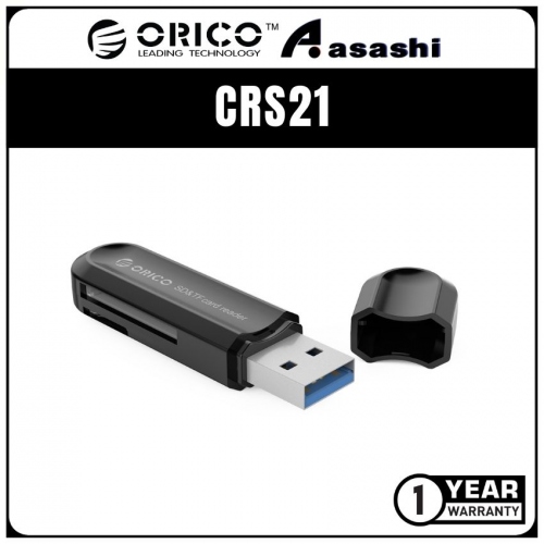ORICO CRS21 (Black) USB3.0 TF/SD Card Reader (1 yrs Limited Hardware Warranty)