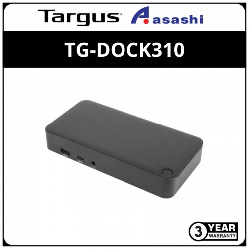 Targus TG-DOCK310 Universal USB-C DV4K with 65w Power Delivery Docking Station (3 yrs Manufacturer Warranty)